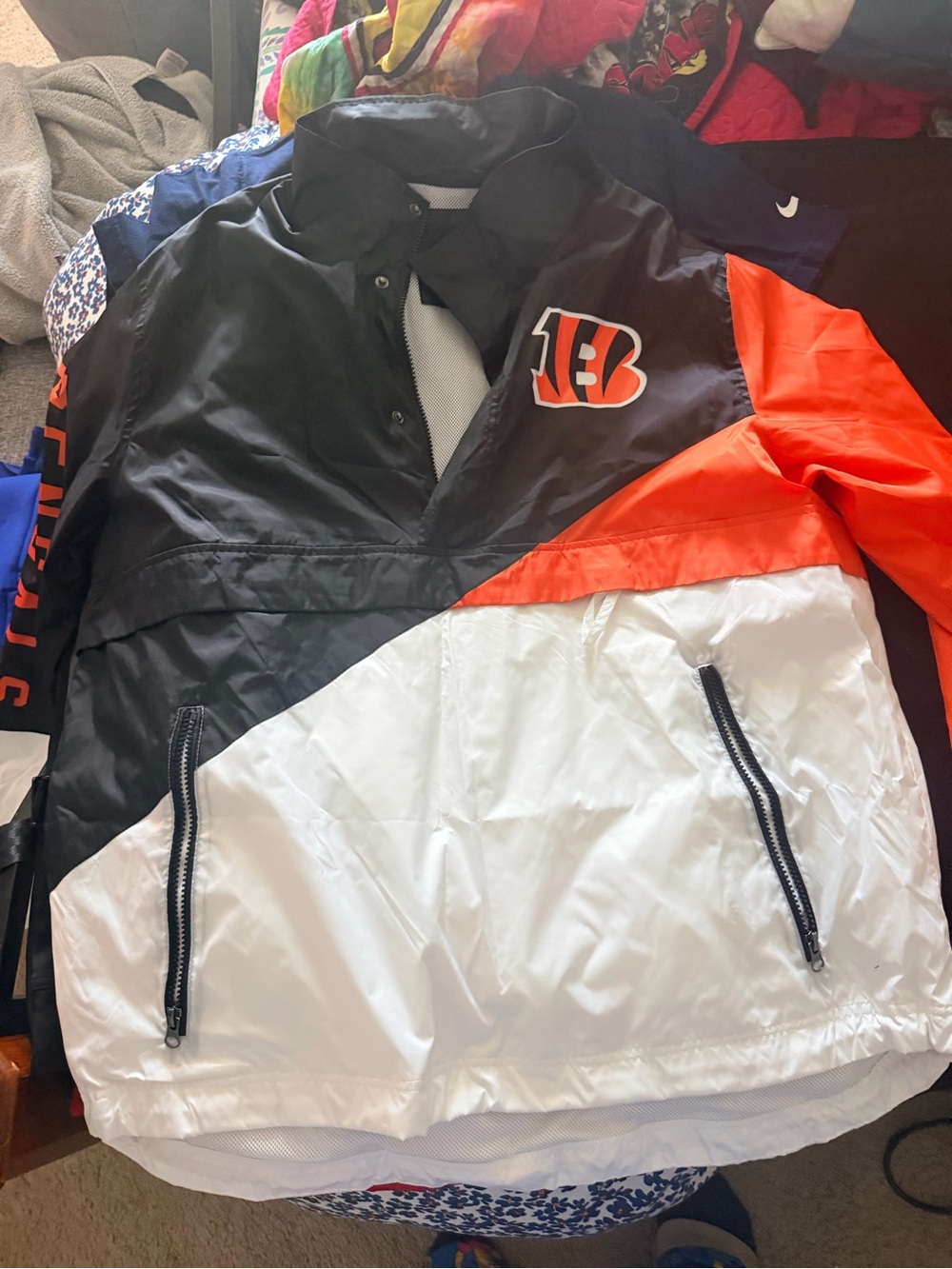 Cincinnati Bengals NFL Windbreaker Jacket XL